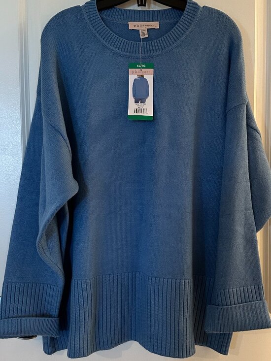 Philosophy Republic Clothing Sweaters - Philosophy Republic Women's Pullover Size xl NWT